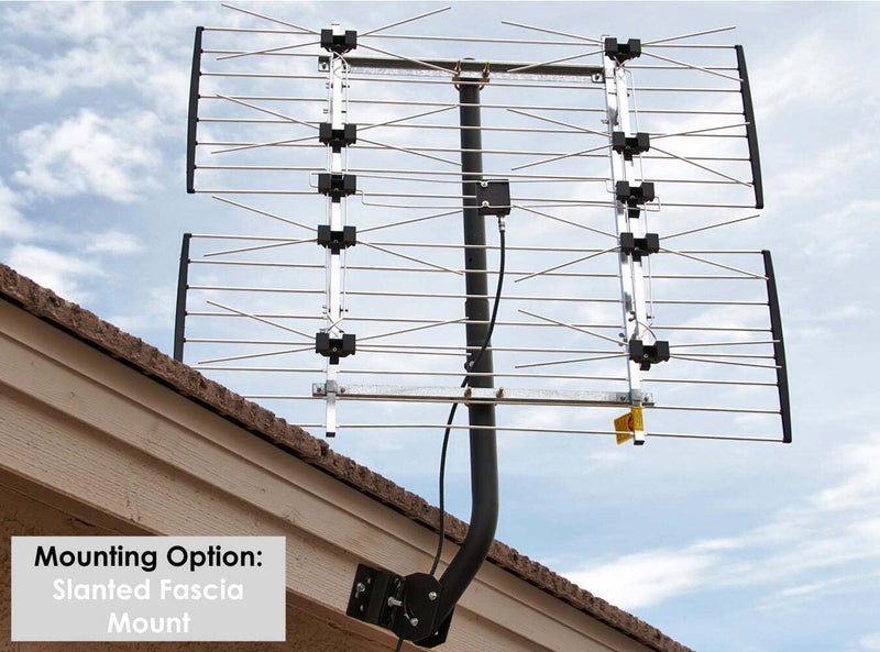 Channel Master Universal Antenna - Sturdy Steel Adjustable Mount for Secure TV Antenna Installation, 1.5" Pole Diameter, Extends from 24"- 44", Weather-Resistant, 7" Wall Clearance - Image 2